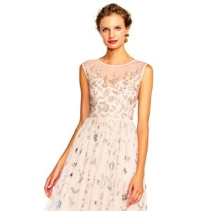 ADRIANNA PAPELL BEADED GOWN/DRESS